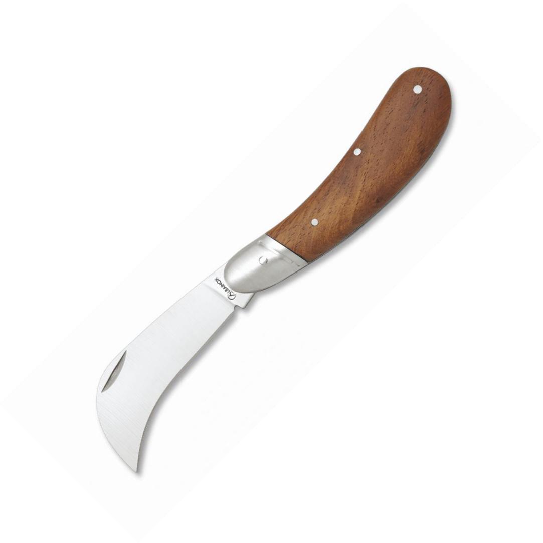 Couteau pliant tranchette Albainox avec lame de 7,5 cm, virole en...