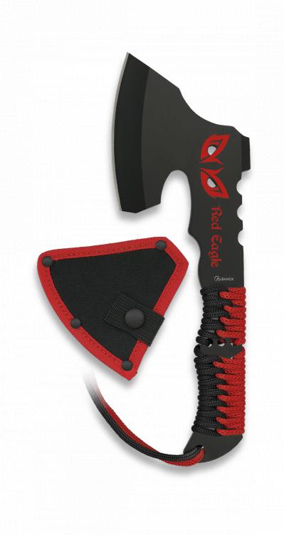 Hacha Albainox RED EAGLE con longitud total de 24 cm