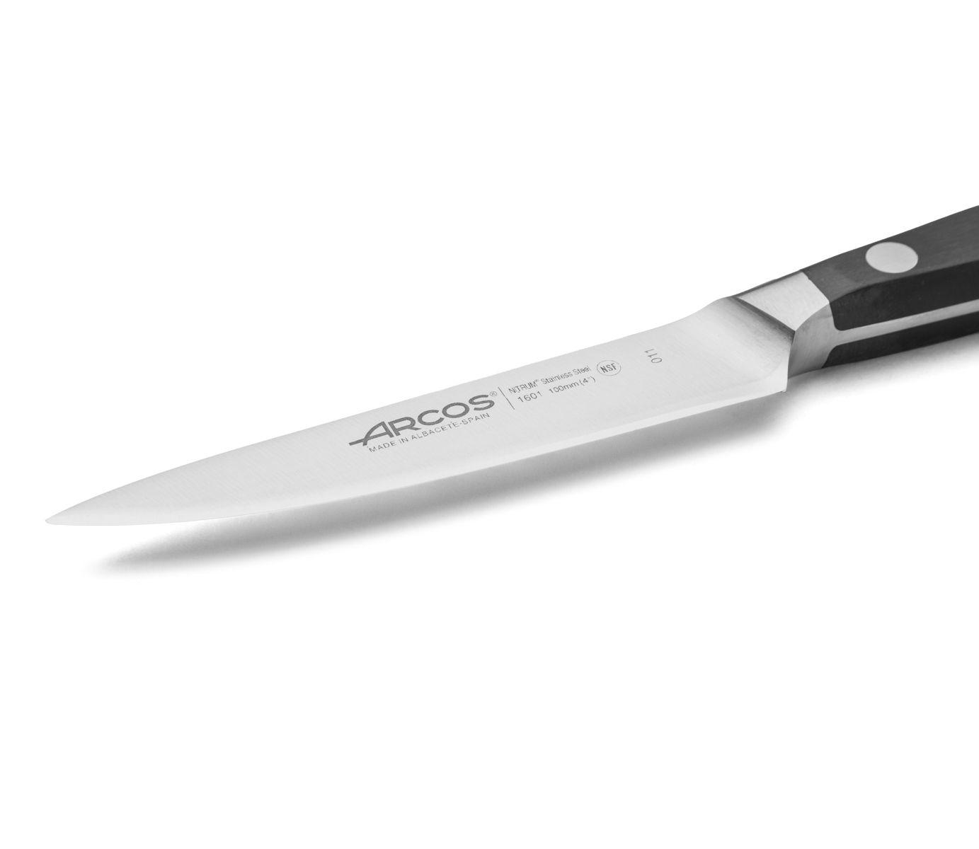 Cuchillo mondador Arcos Manhattan con hoja de 10 cm