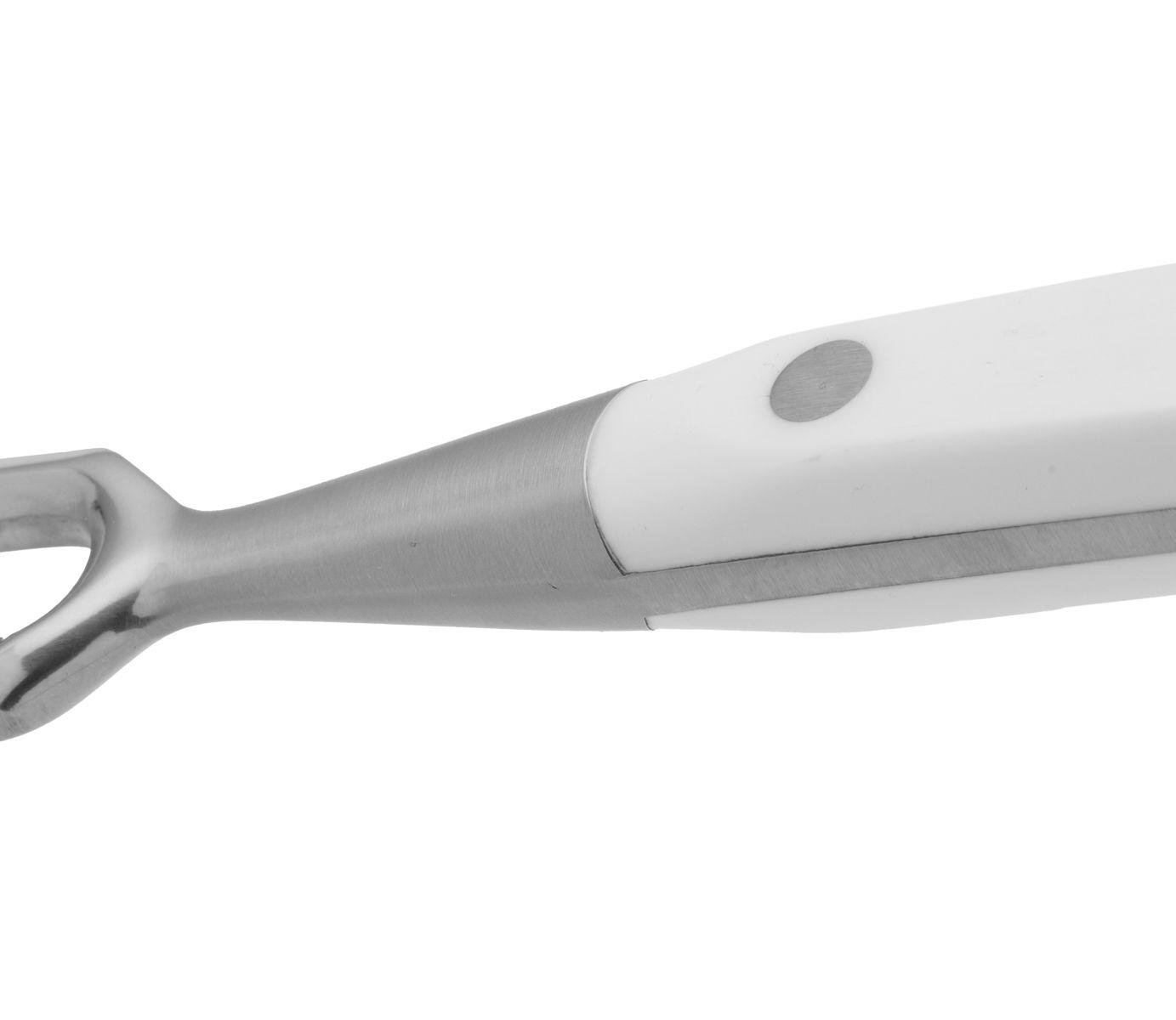 Tenedor para trinchar Arcos Riviera Blanca con hoja de 18 cm