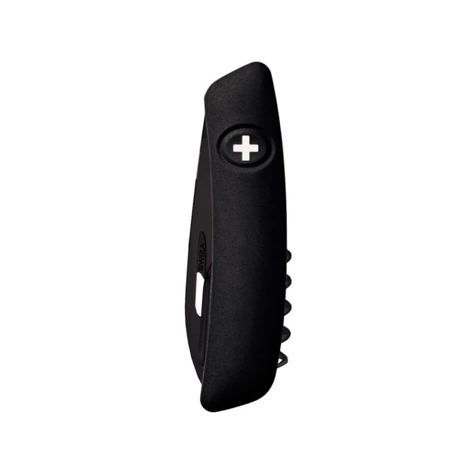 Navaja multiusos Swiza allblack con 11 funciones KNI.0033.1010