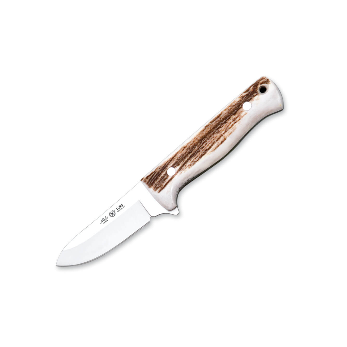 Cuchillo de caza Nieto Toro con mango de asta de ciervo con hoja ...