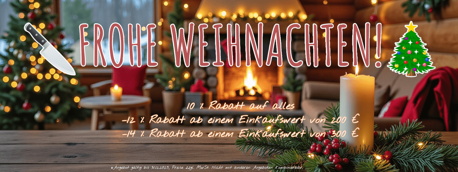 FROHE WEIHNACHTEN