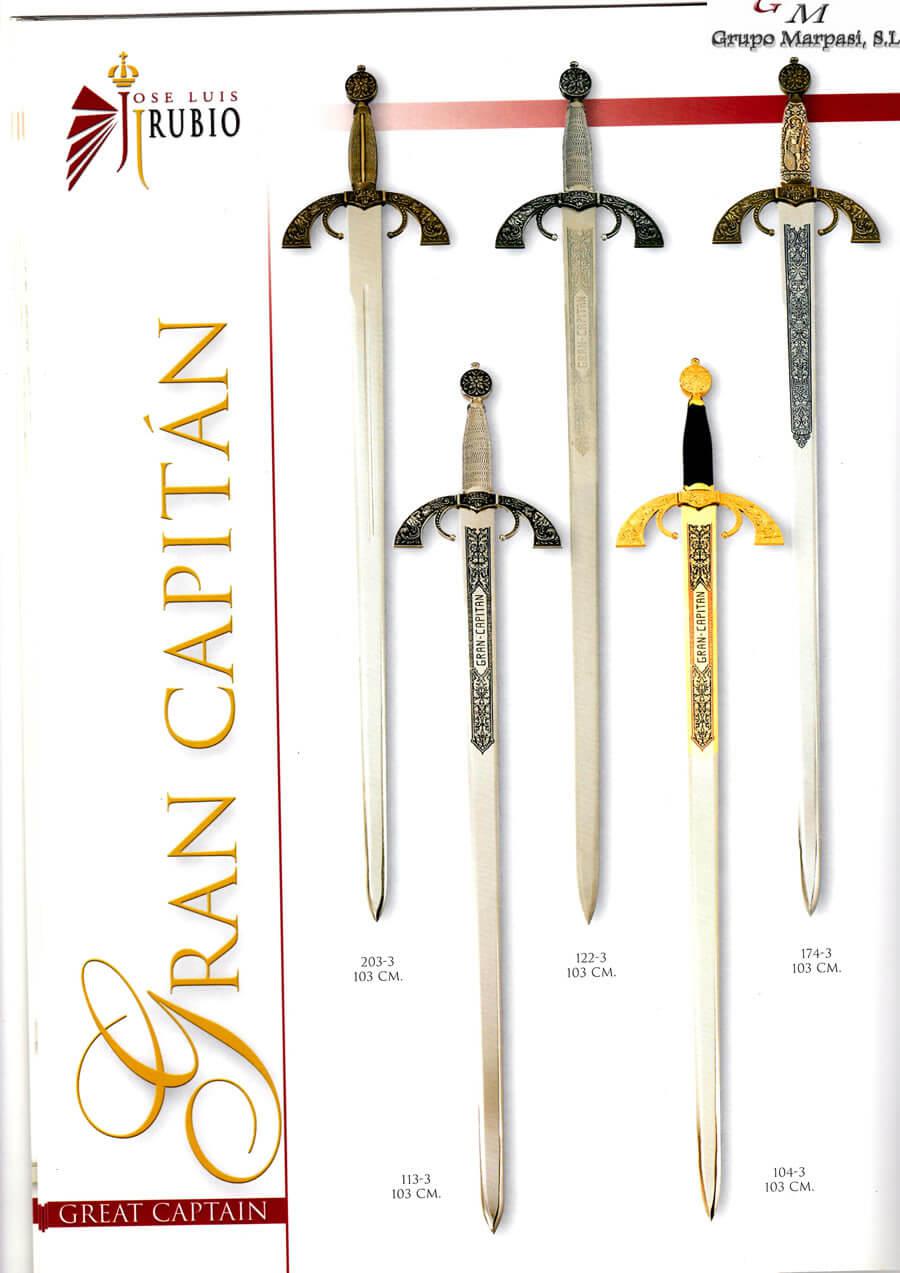 ESPADAS GRAN CAPITAN - JL Rubio
