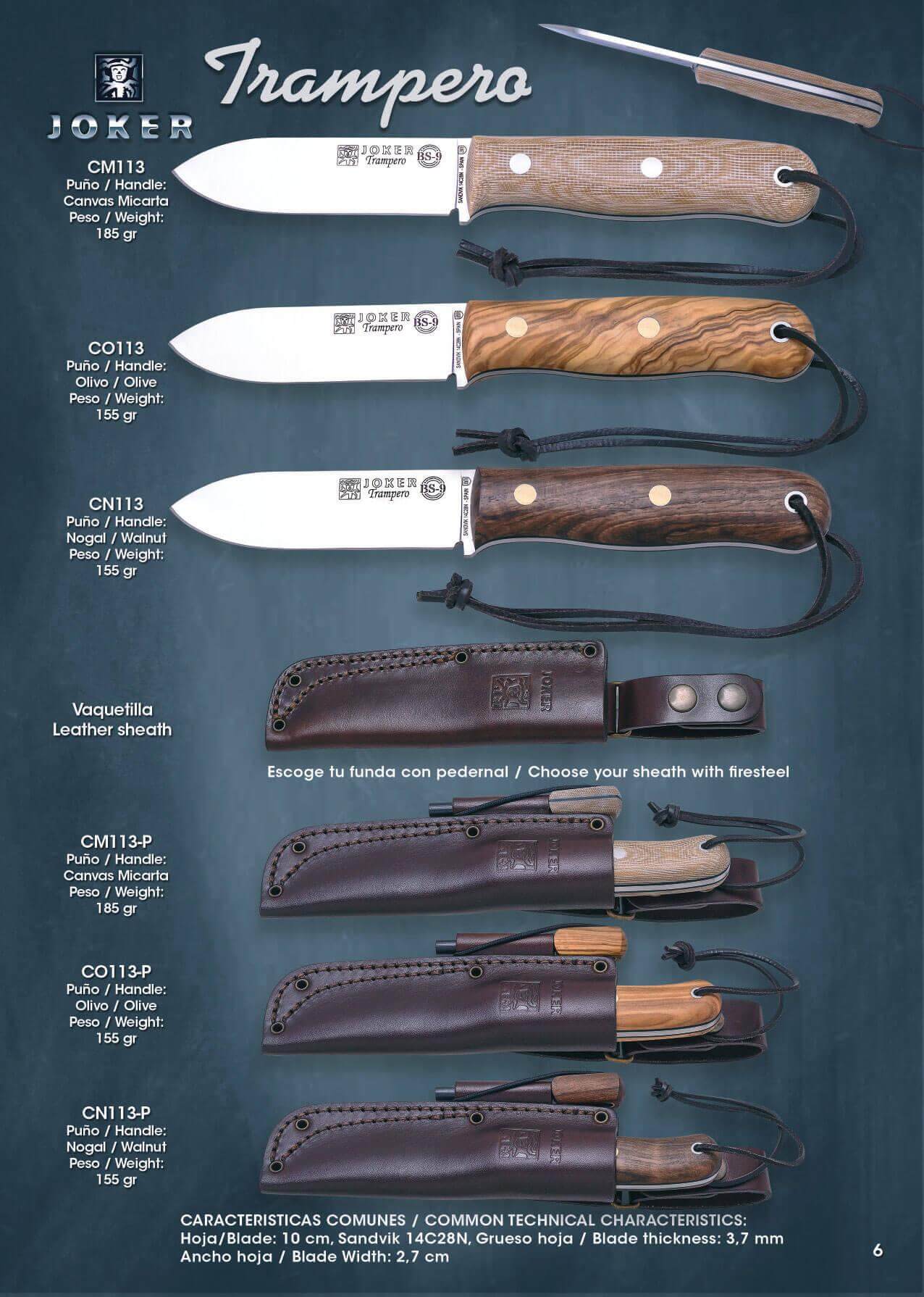 BS9 TRAMPERO tactical knives tactical Joker Wholesale Knives