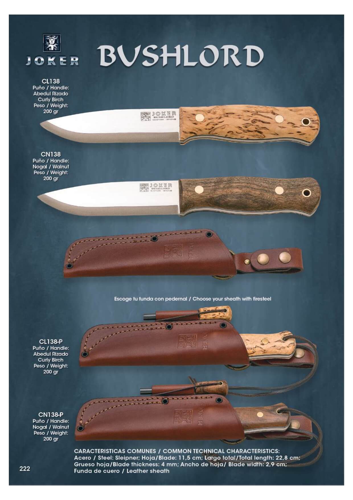 JOKER BUSHLORD tactical knives bushcraft knives Joker Wholesale