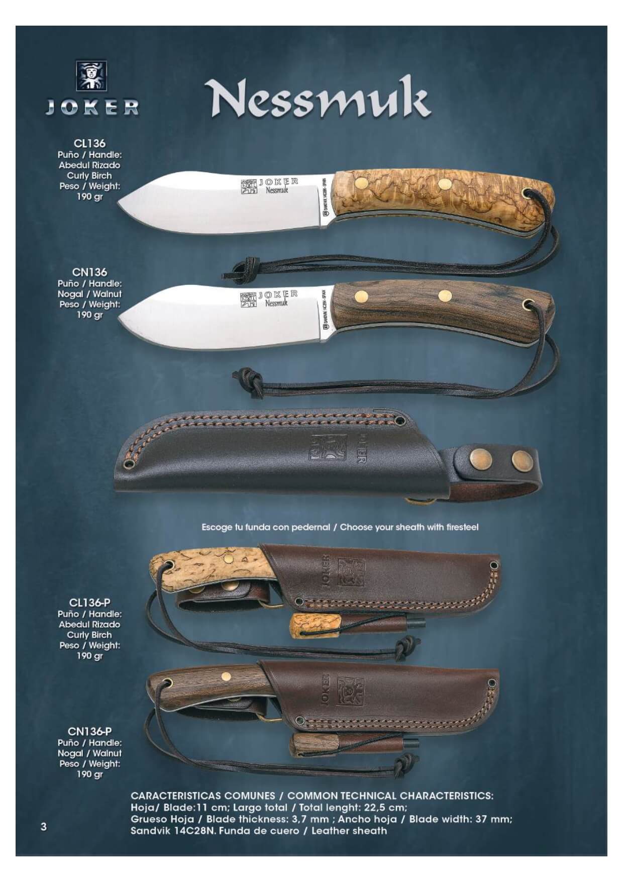 JOKER NESSMUK tactical knives tactical Joker Wholesale Knives