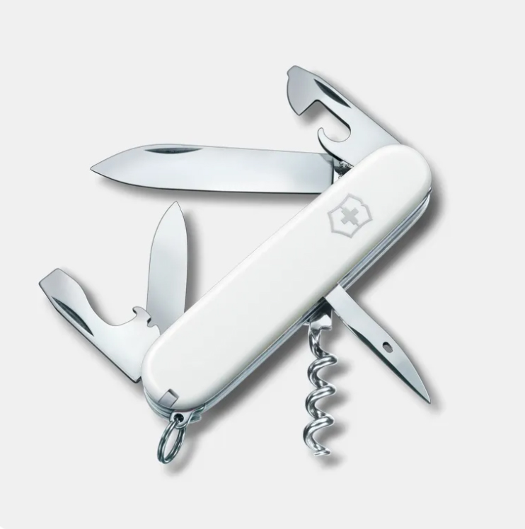 Schweizer Taschenmesser Victorinox Spartan Weiss mit 12 Funktione...