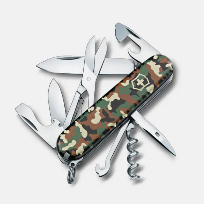 Canivete suíço Victorinox Climber Camouflage com 14 funções