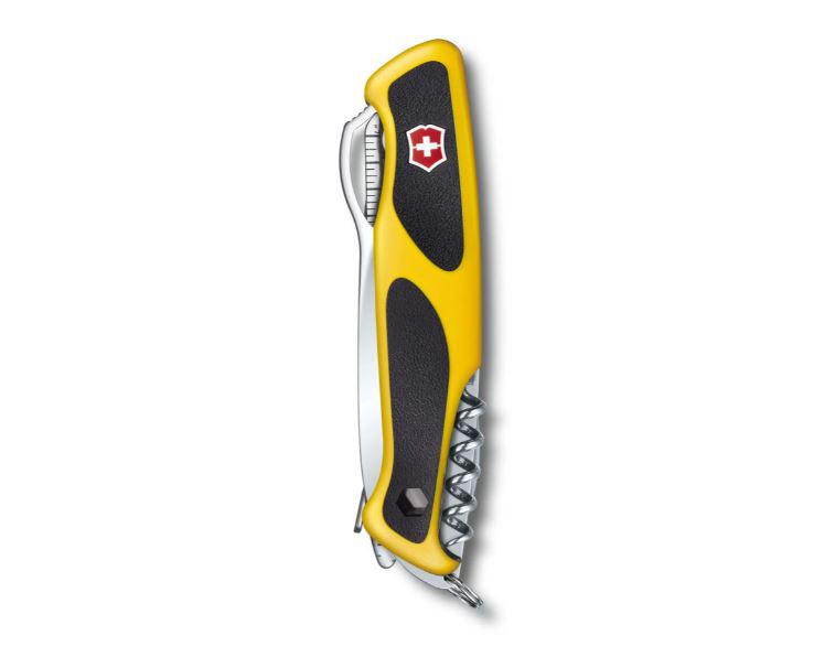 Victorinox Ranger Grip Boatsman couteau de poche noir et jaune