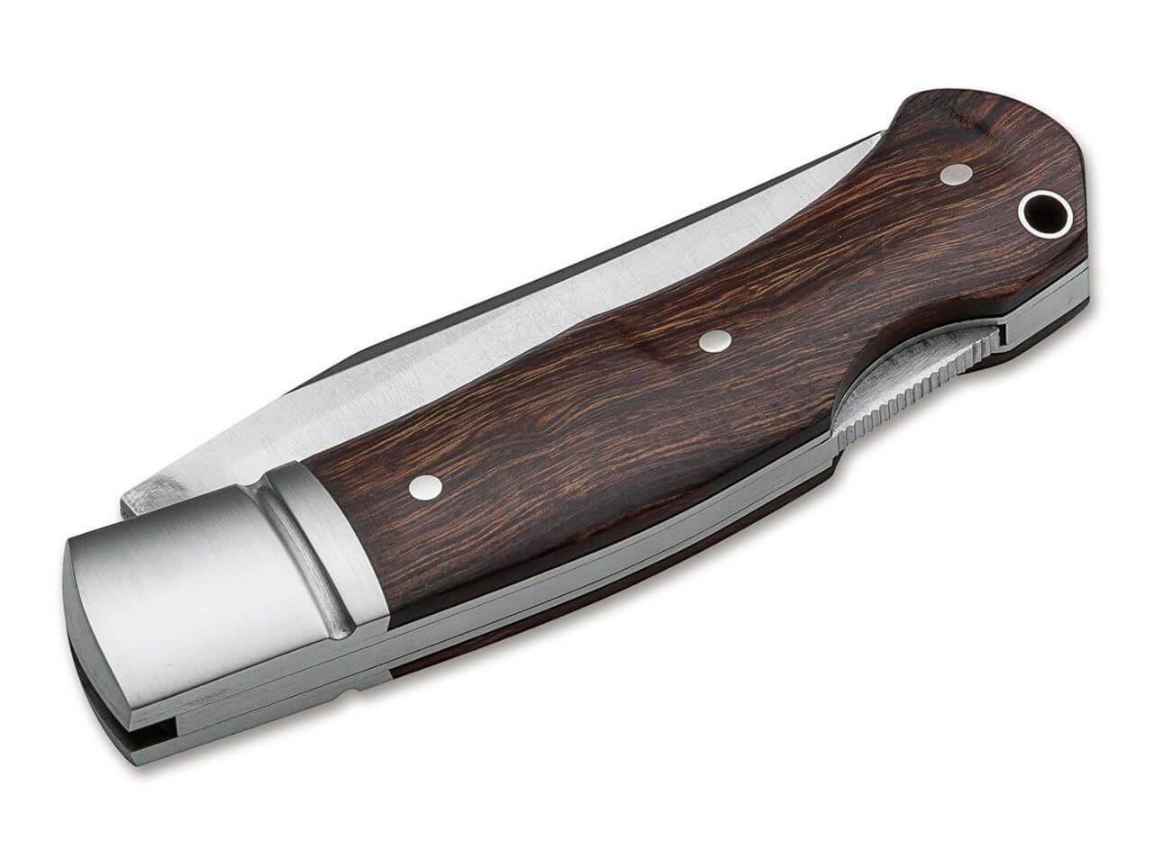 Boker Boxer collection folding knife with desert ironwood handle