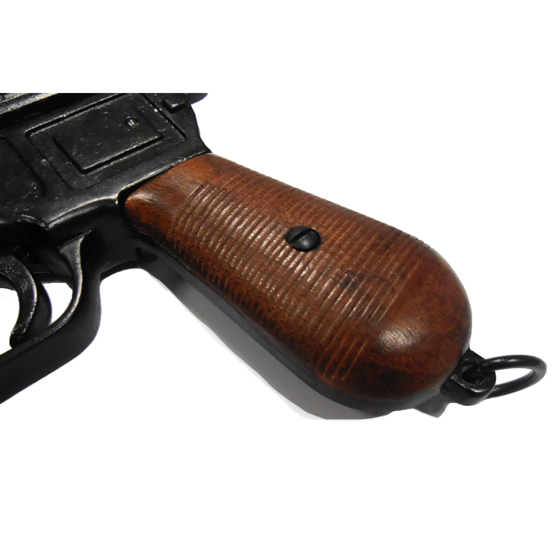 C96-Pistole, Deutschland 1896 aus Metall mit Holzgriffen