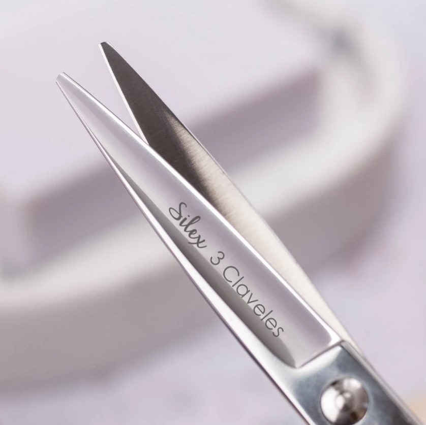 Forbici da parrucchiere Silex 6" con lama a rasoio 3 Claveles