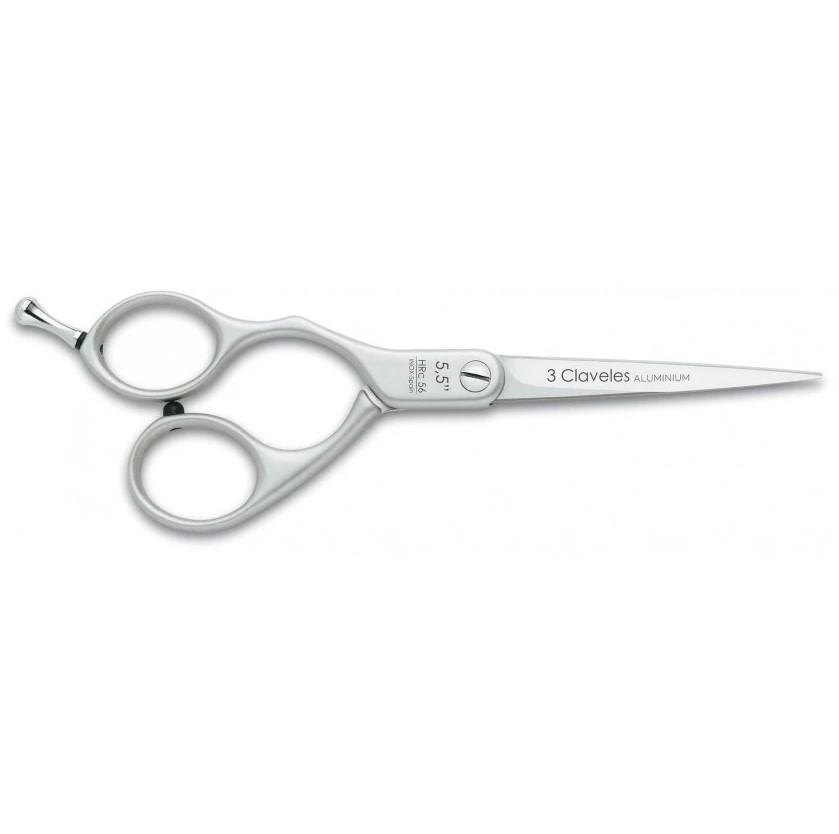 Linke Dur 5,5" Edelstahl 3 Claveles Friseurschere
