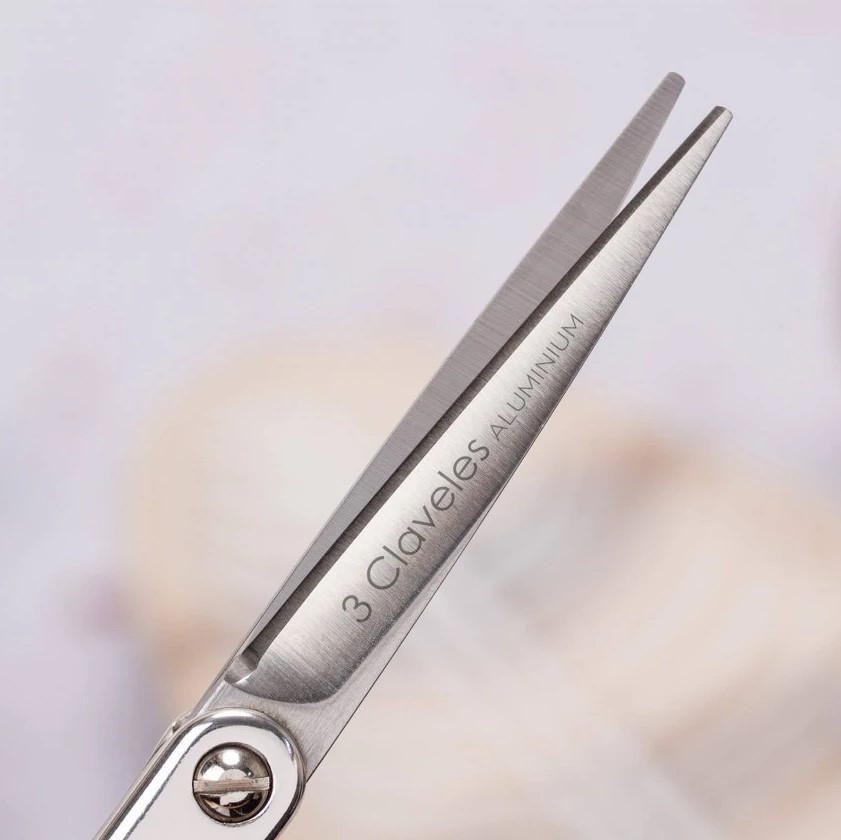 Linke Dur 5,5" Edelstahl 3 Claveles Friseurschere