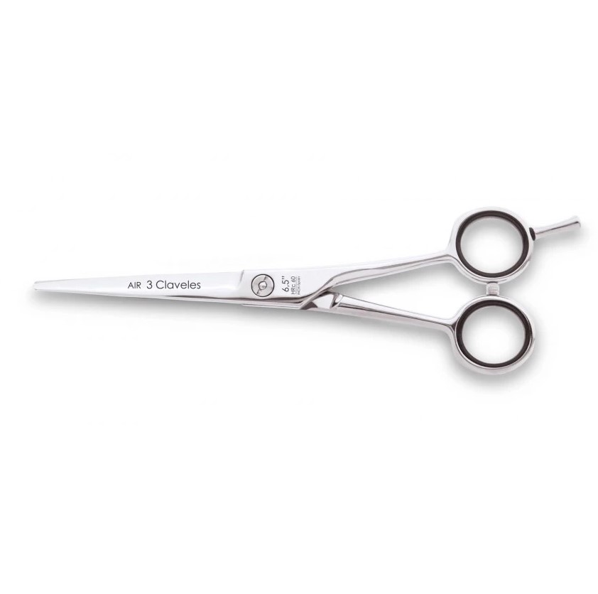 6,5-Zoll-Air-Friseurschere aus Edelstahl mit 3 Claveles