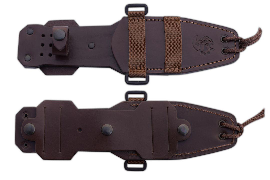 Coltello bushcraft JV Celtíbero 2.0 con manico in legno di cocobolo