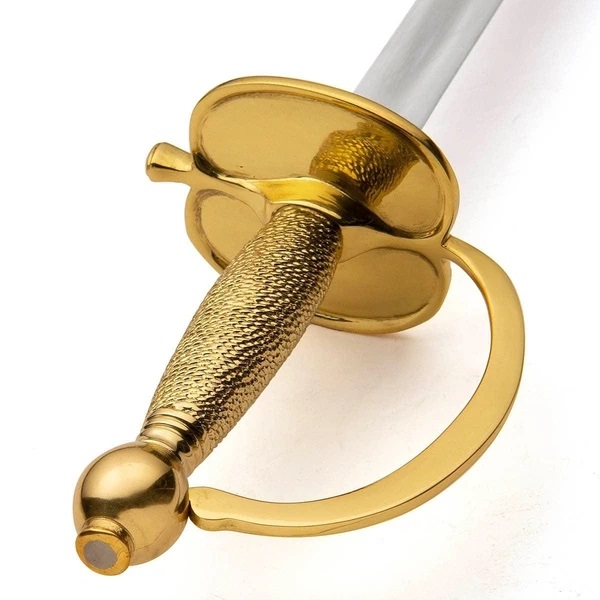 Espada 1840 NCO de Windlass con vaina de acero y puño dorado