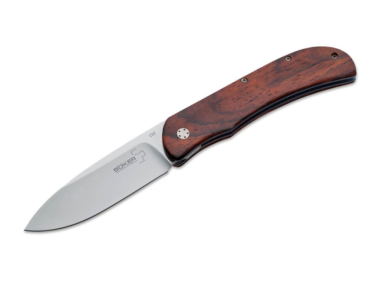 Boker Plus Exskelibur I pocket knife with cocobolo handles