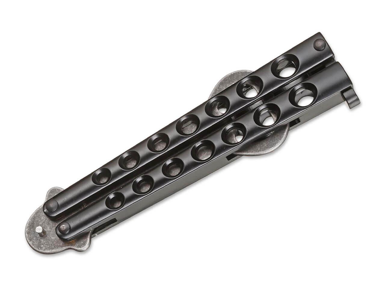 Flaschenöffner Magnum Balisong Black