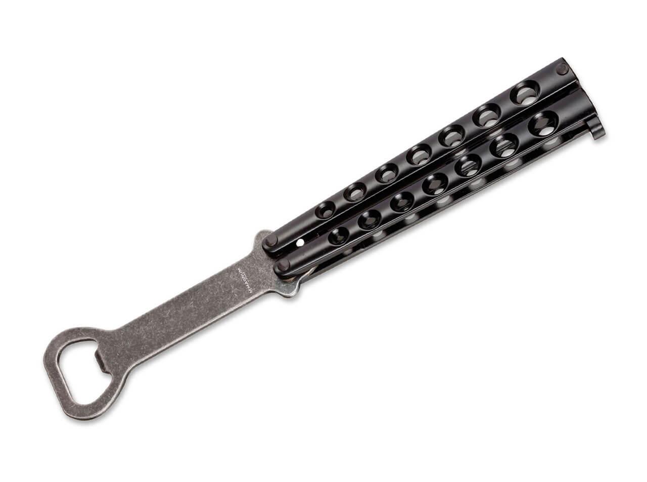 Flaschenöffner Magnum Balisong Black