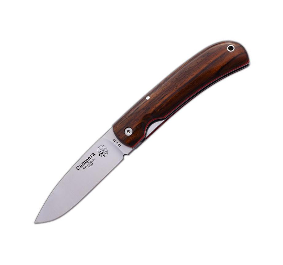 Couteau de poche JV Campera avec manche en bois de cocobolo