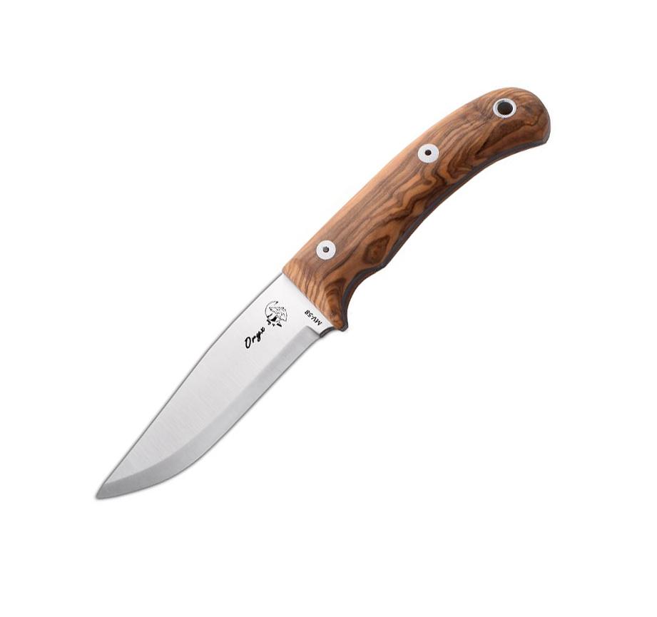 JV Oryx hunting knife with olive wood handle