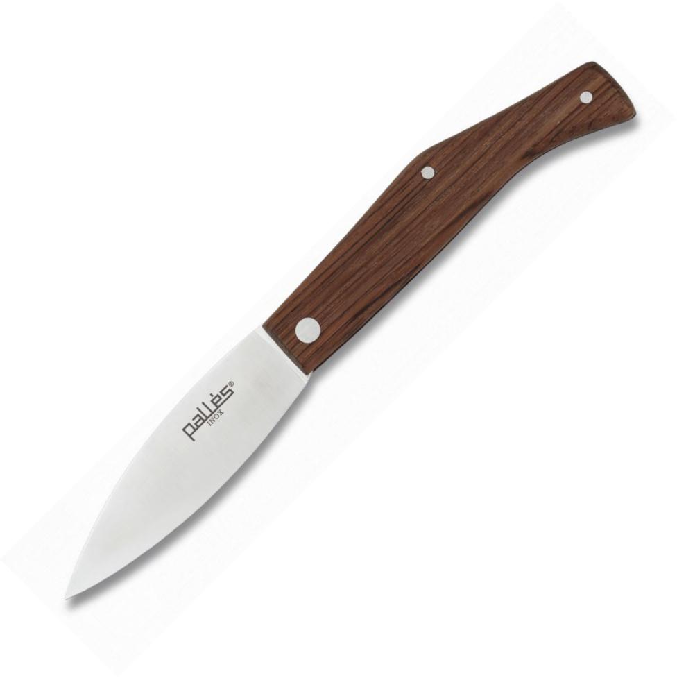 PALLES Nº2 Taschenmesser mit Holzgriff und 10 cm Edelstahlklinge