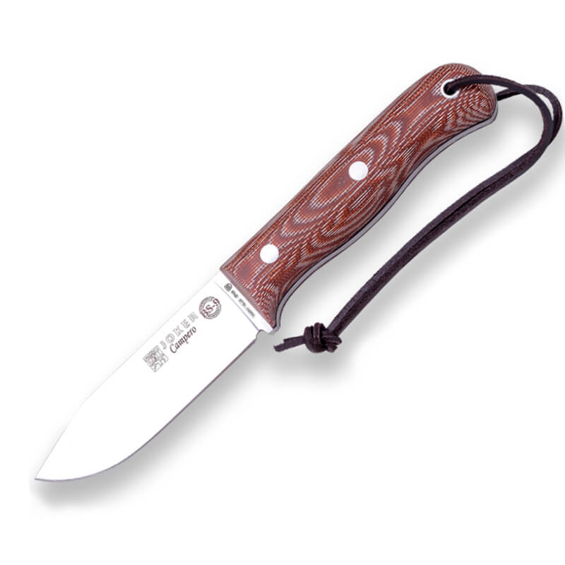 Cuchillo táctico BS9 Campero de micarta marrón y acero Böhler Car...