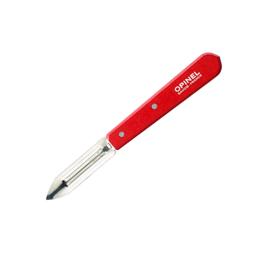 Opinel-Schäler mit Mikrozahnung.