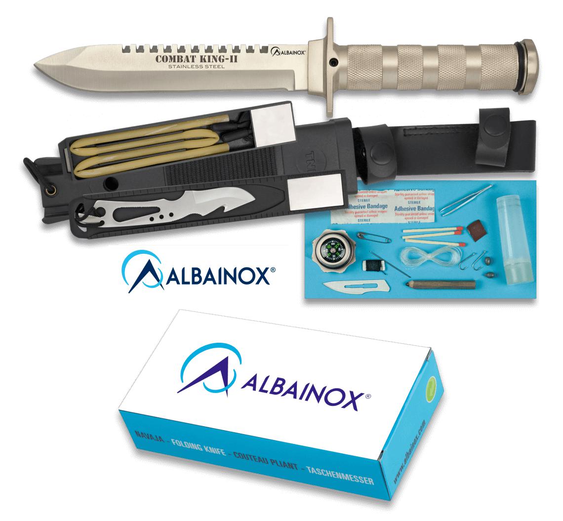 Cuchillo de supervivencia COMBAT KING II de Albainox