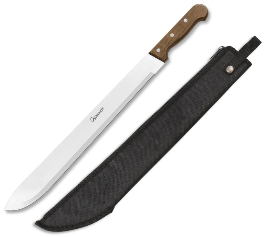 Cortador de cana Albainox com bainha de nylon e lâmina de 42,5 cm...