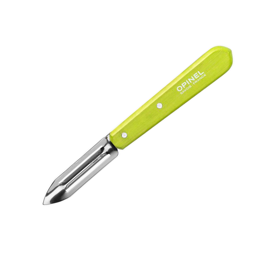 Opinel Schäler N115 grüne Farbe mit 6 cm Stahlklinge