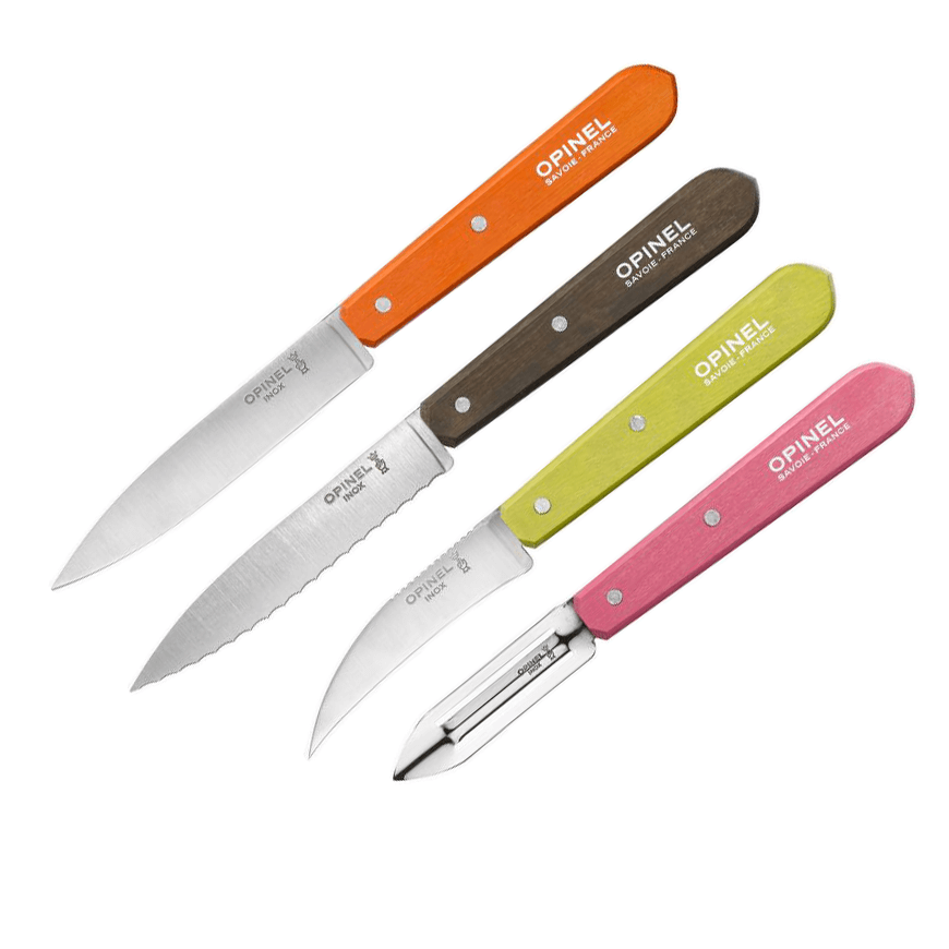 4er-Set Opinel Basic-Messer Fifties.