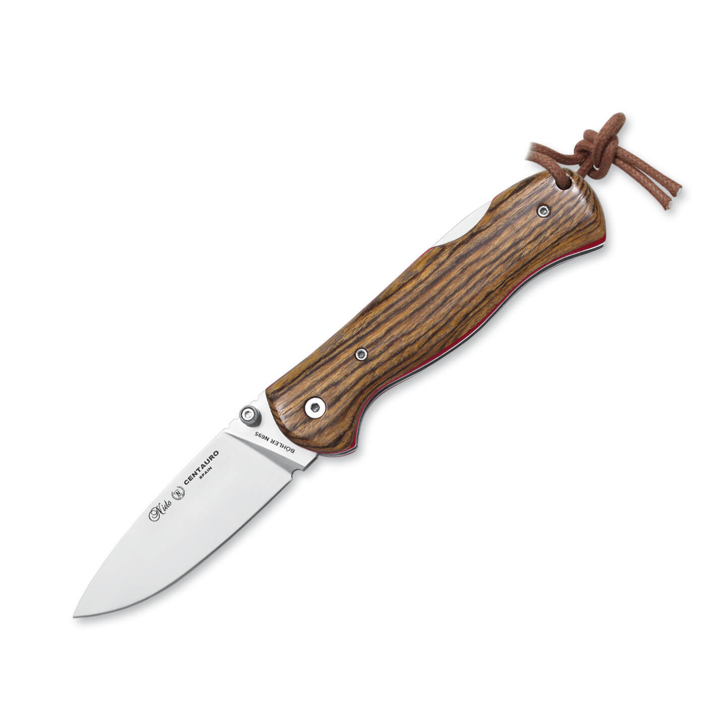 Nieto Centauro pocket knife with bocote wood handle