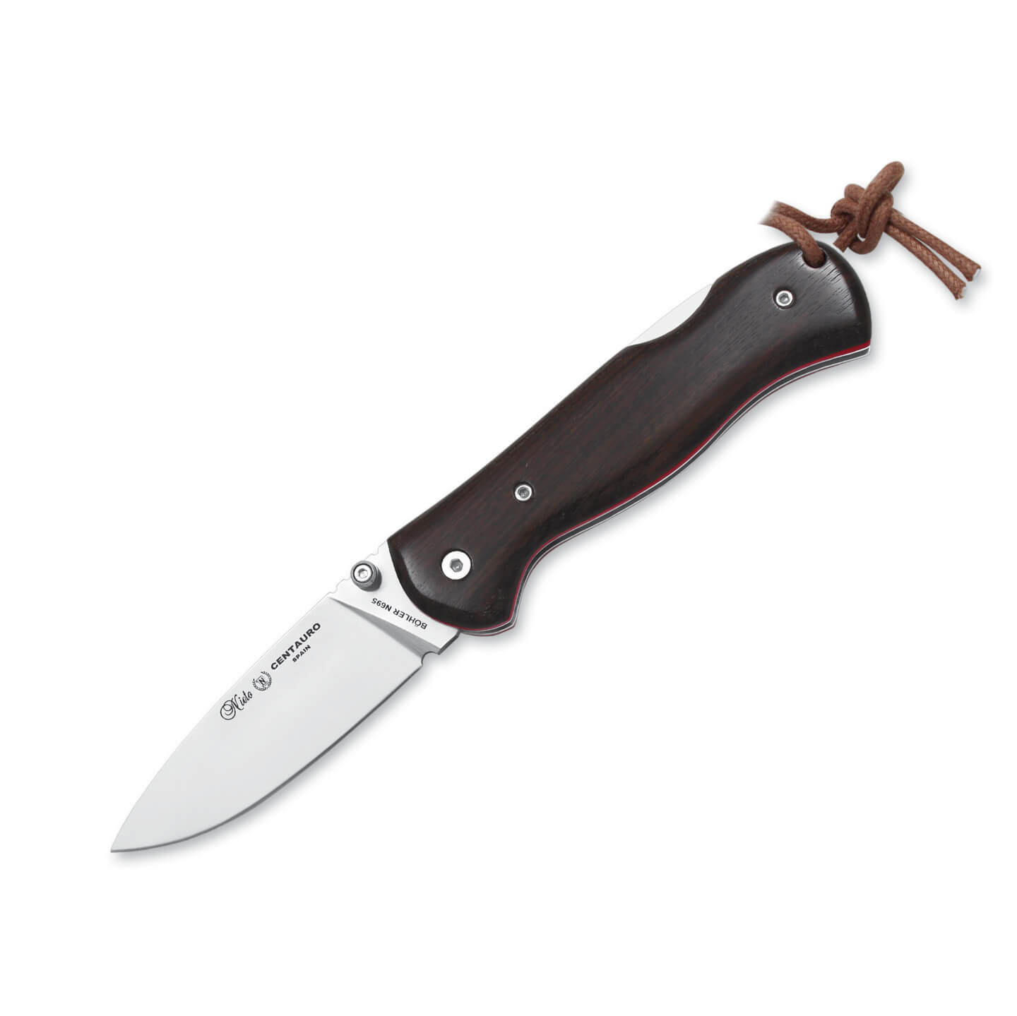 Nieto Centauro pocket knife with granadillo wood handle