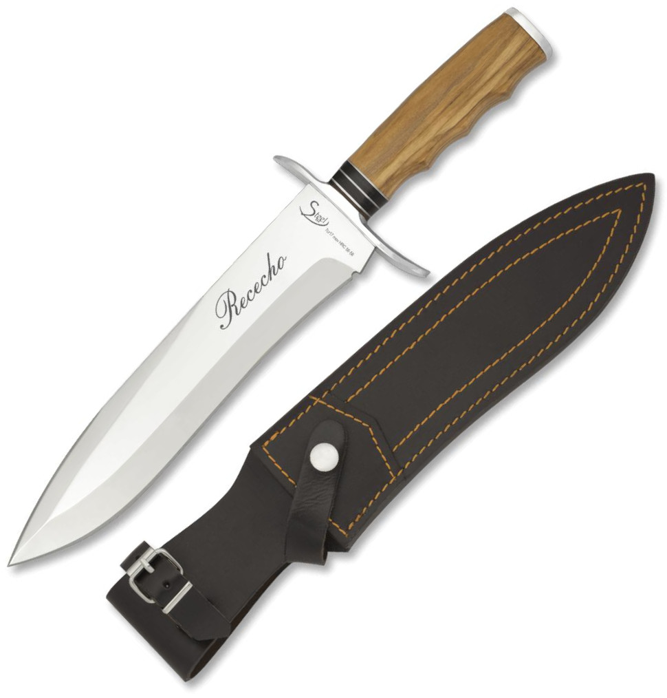 Cuchillo de caza Rececho de Albainox con hoja de 24 cm y mango de...