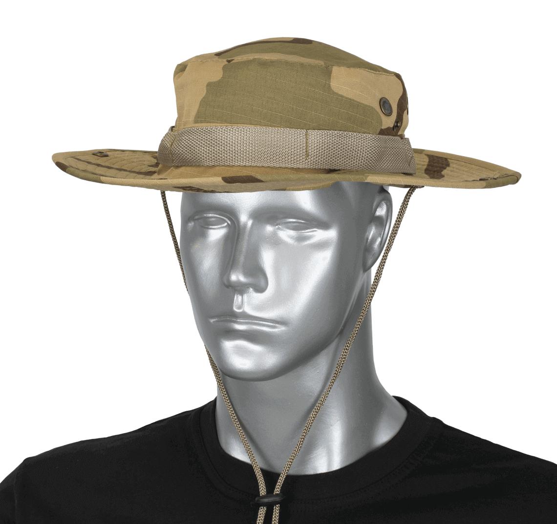 Cappello slouch colorato in coyote mimetico taglia unica