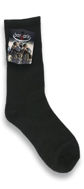 Calzini neri in acrilico taglia unica