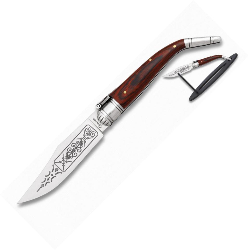 SEVILLANA Nº1 temperino con base, manico in stamina e lama da 10 ...