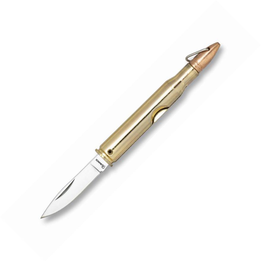 ALBAINOX Bala pocket knife presented in a white box with golden z...