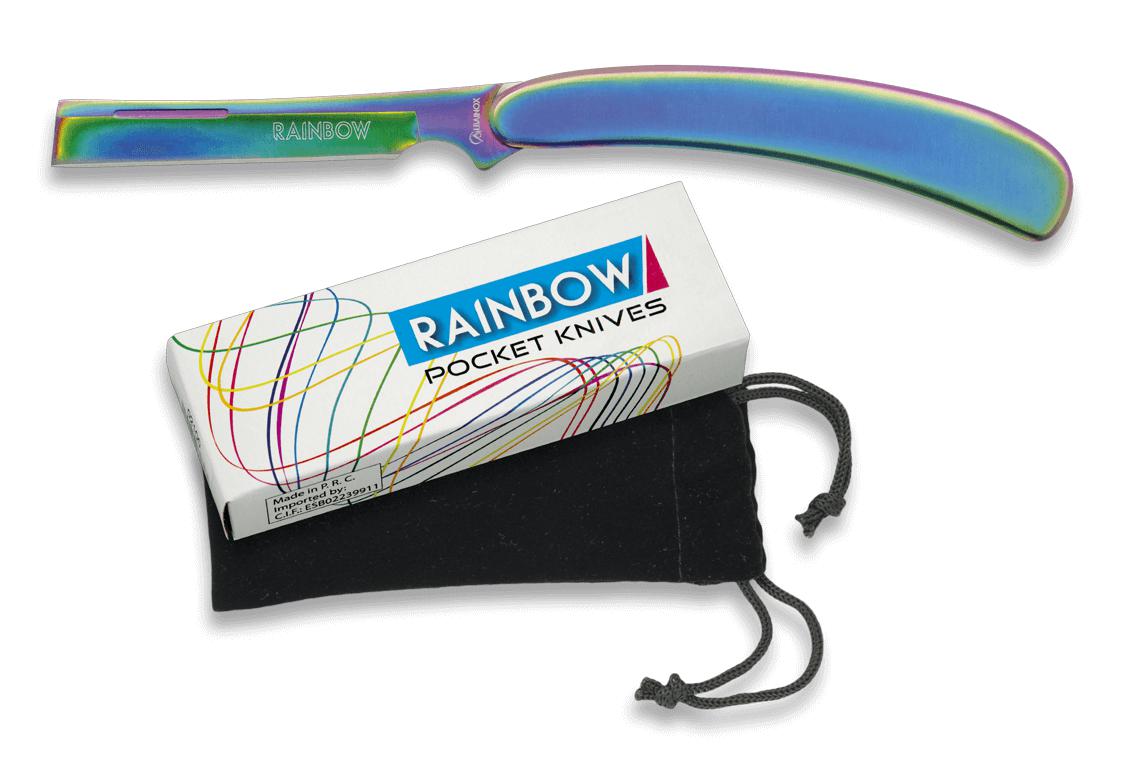 Rainbow razor with 6.7 cm blade