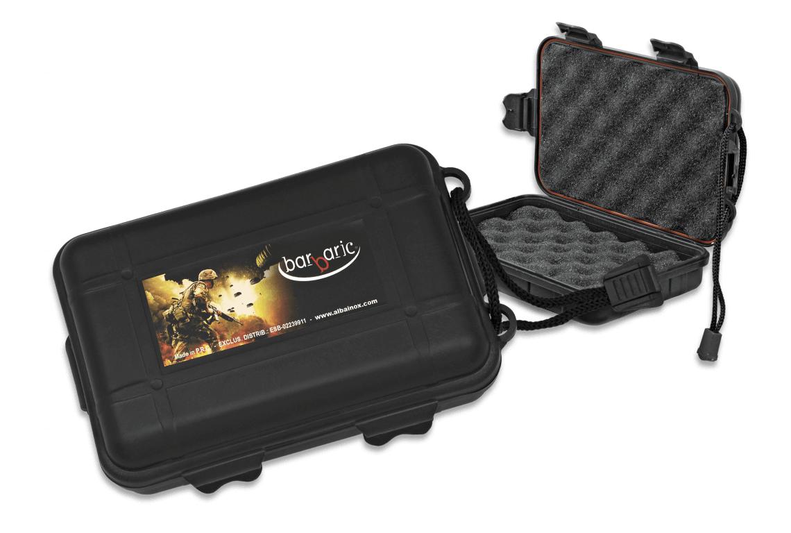 Schwarze ABS-Box, Maße 12 x 8 x 4 cm