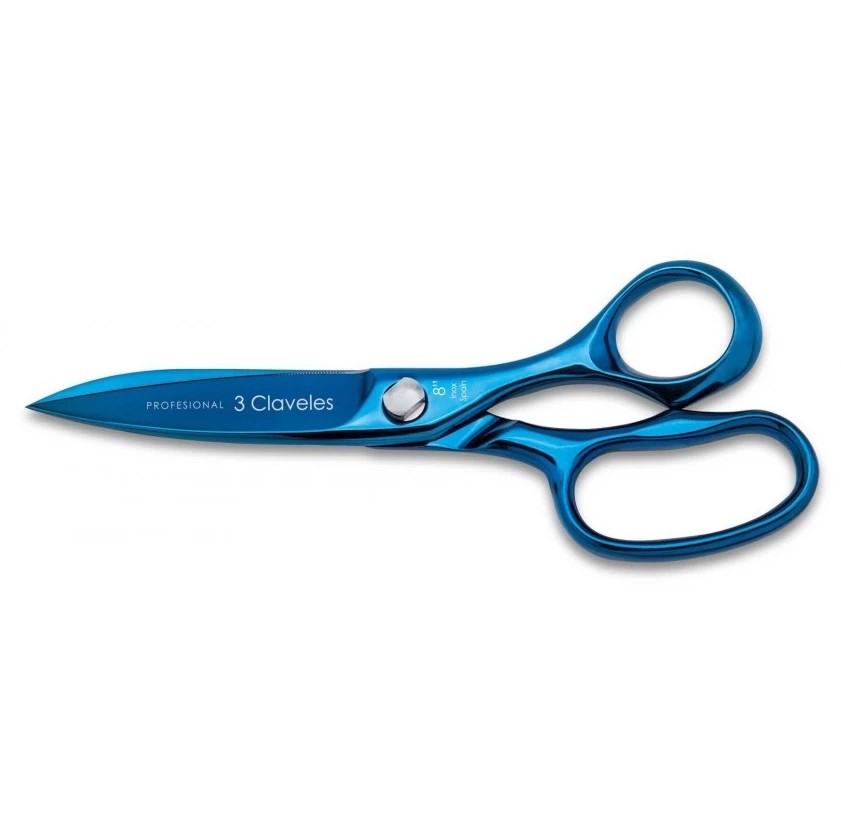 Tesoura de cozinha Ocean 8" em aço inoxidável com revestimento de...