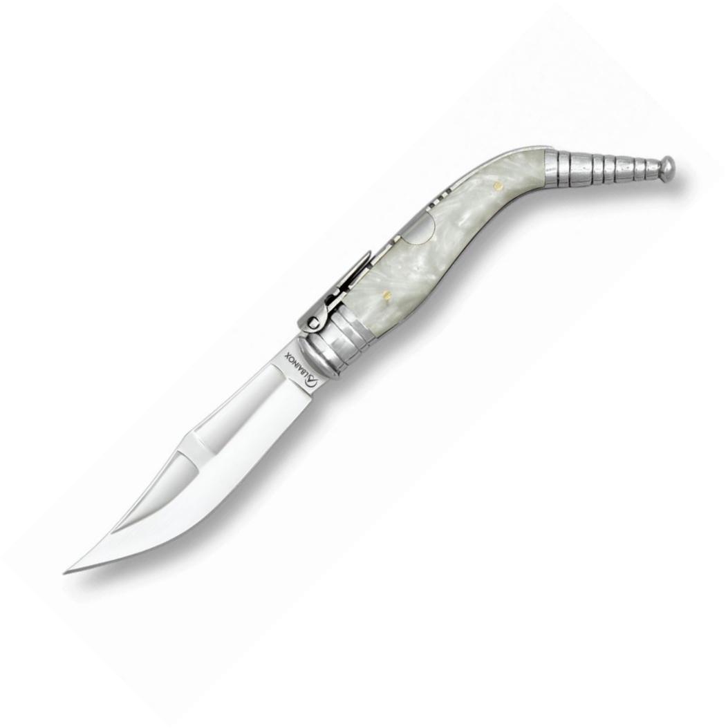 Navaja BANDOLERA Nº000 con caja de presentación, mango de imitaci...