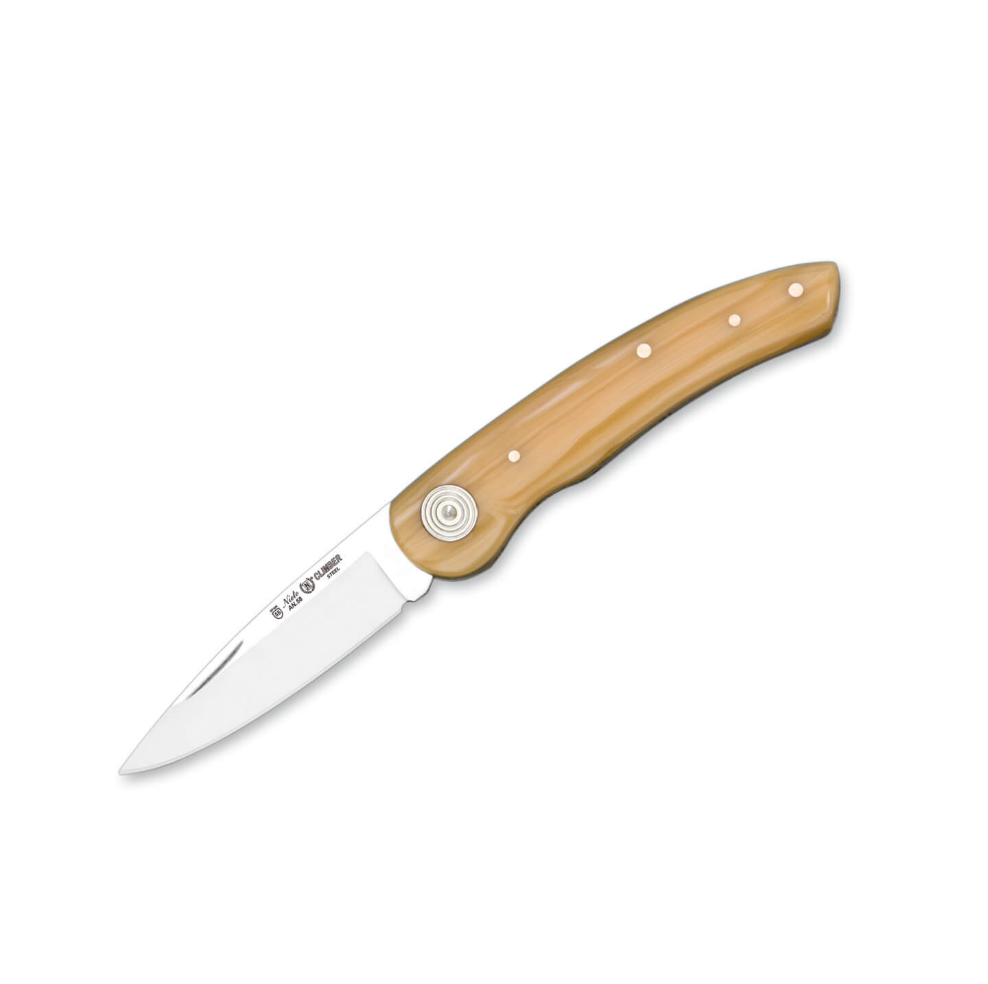 Nieto Climber Taschenmesser mit Kuhhorngriff und 6,5 cm AN58-Stah...