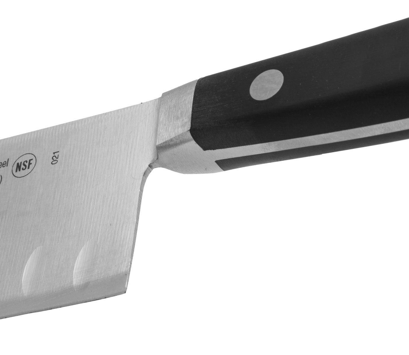 18 cm Santokumesser mit schwarzem Polypropylengriff Arcos Opera