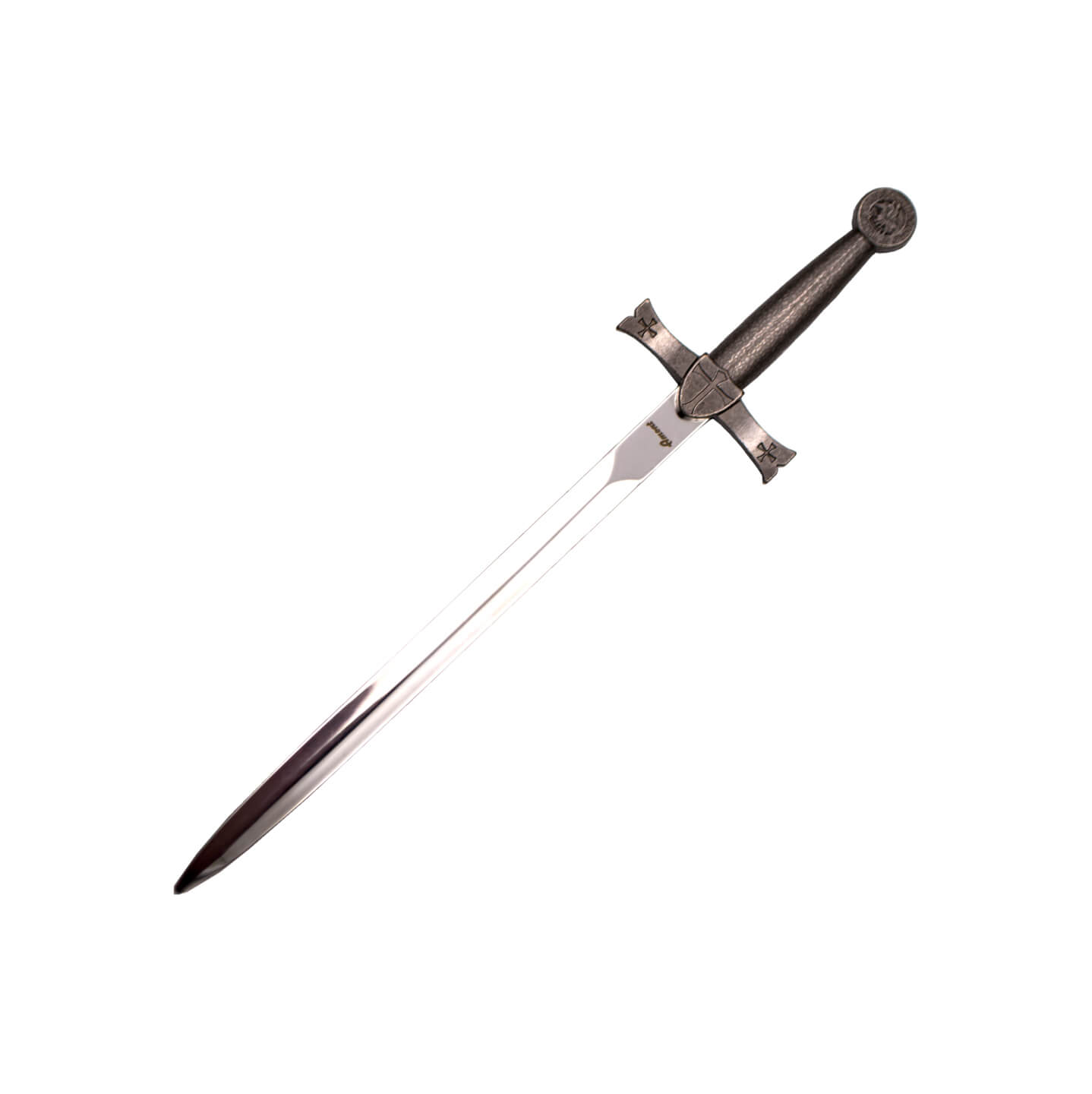 Ouvre-lettre réplique épée templier en nickel