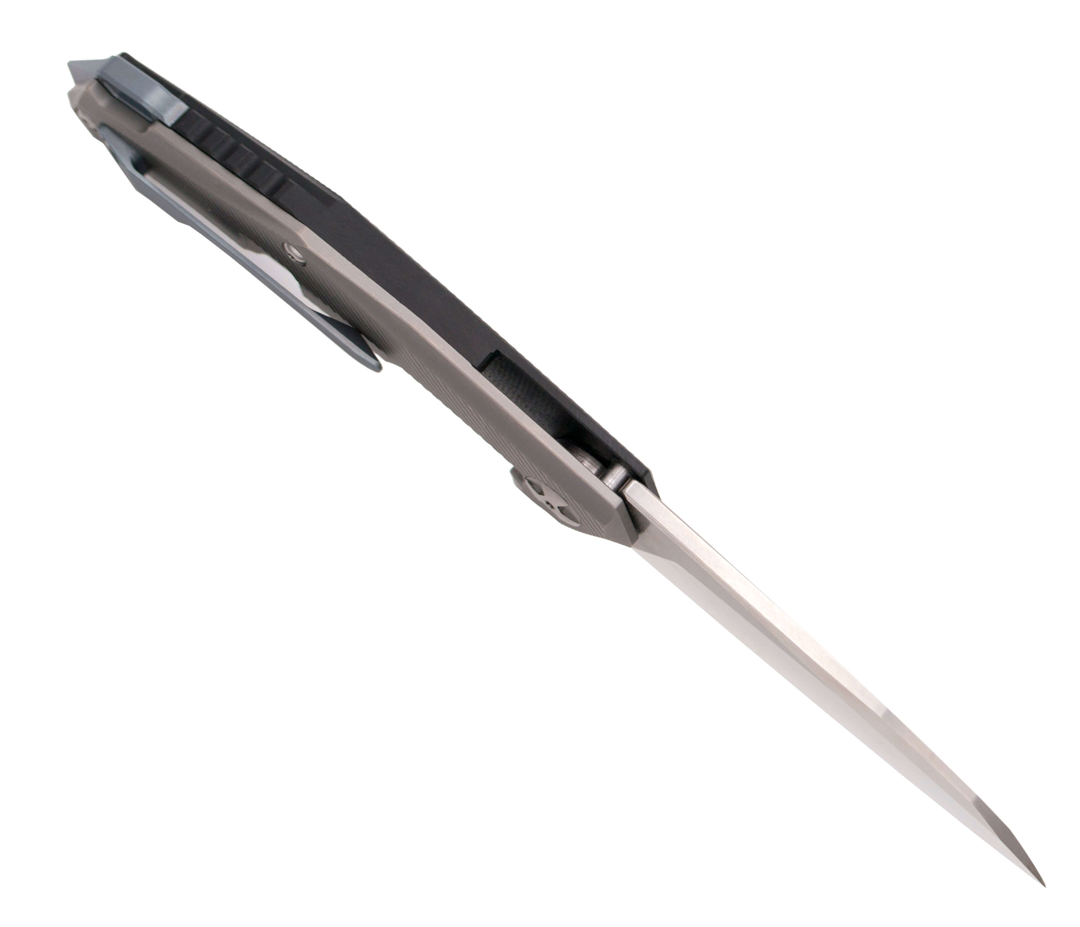 Limitierte Auflage Messer mit schwarzem G10 und Titan Griff und Ball Bearing Öffnung