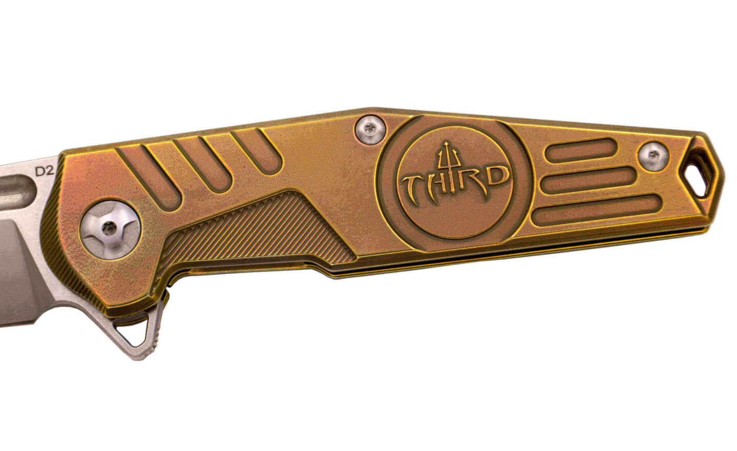 Limitierte Auflage Messer mit Titan Griff mit Ball Bearing Öffnung